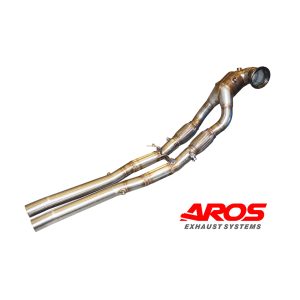 Audi rs3 8V/VA sportback sedan quattro downpipe sportivo per un impianto di scarico aftermarket potente e in acciaio inox con catalizzatore AUDI TT RS QUATTRO MK3