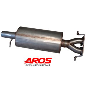 sezione silenziata elimina catalizzatori secndari per alfa romeo