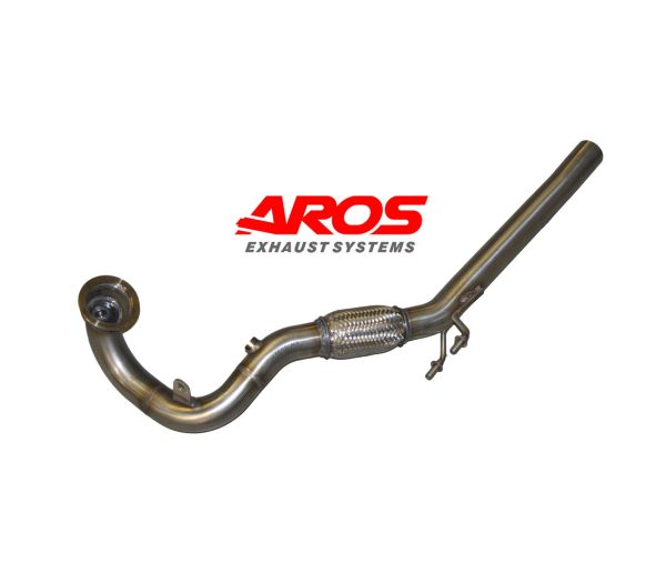 Polo downpipe without catalytic converter for Volkswagen Polo 1.0 TSI OPF delete exhaust system