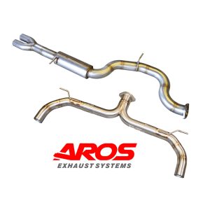 Centrale silenziato e finale di solo tubo per Audi RS3 8Y 