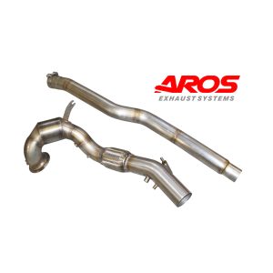 Downpipe (elimina OPF) con catalizzatore Ø76 per Audi A3 S3 8Y Sportback/Sedan Quattro cupra formentor 4drive
