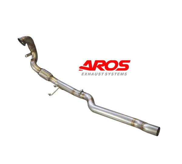 Downpipe senza catalizzatore - Ø76 (MOTORE CJS)