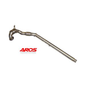 Downpipe senza catalizzatore Ø70 per audi TT MK3 Facelift Coupé/Roadster