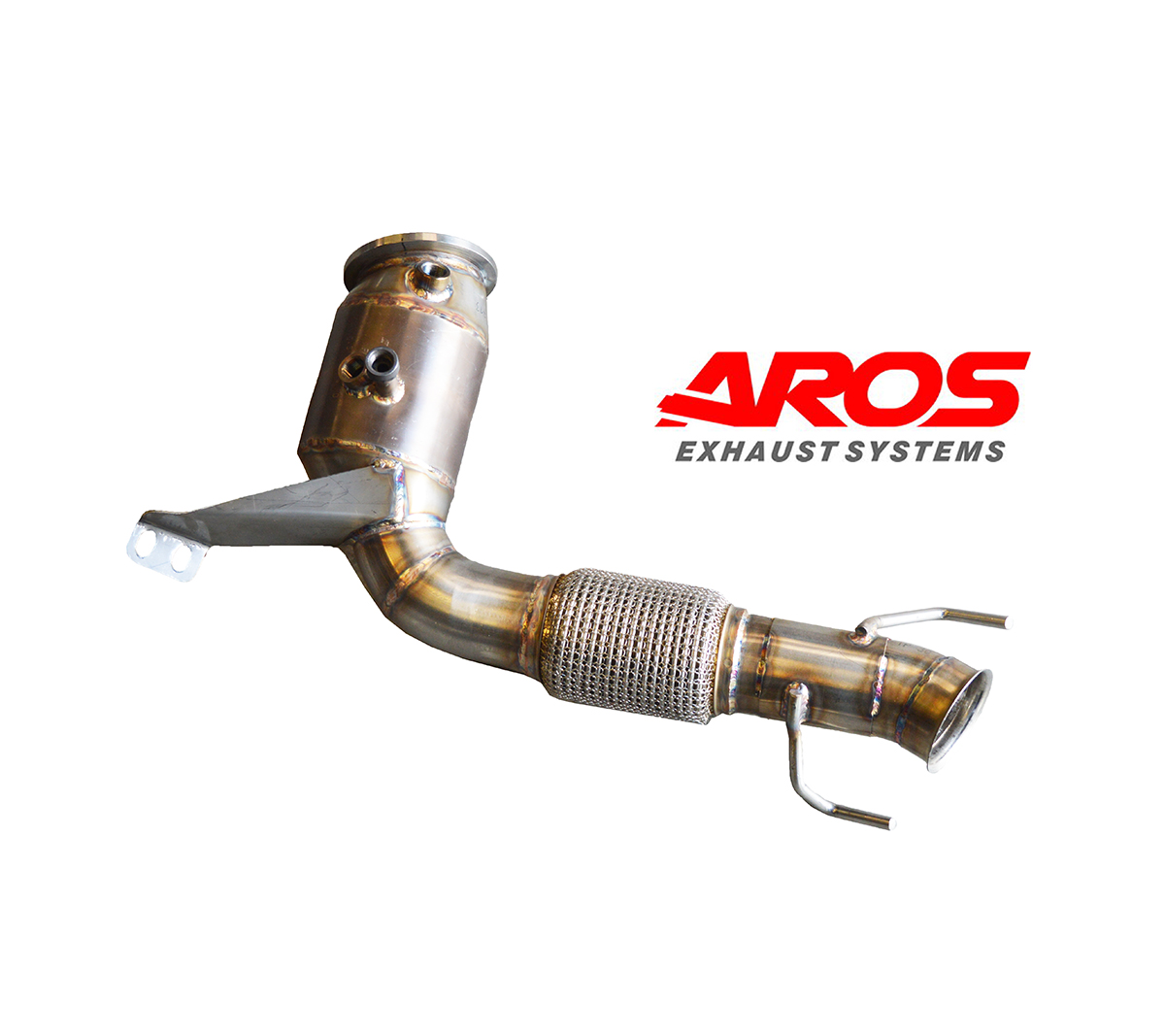 BMW Serie 1 M135I X-Drive - downpipe con catalizzatore sportivo