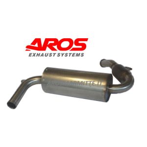 Finale con catalizzatore e silenziatore rigenerabile