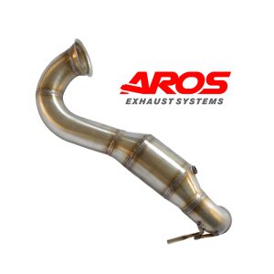 Downpipe con catalizzatore