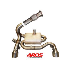 Dallara Stradale - finale din scarico con silenziatore e valvola elettronica 2017-2024