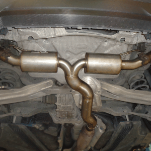 Finale con doppio silenziatore