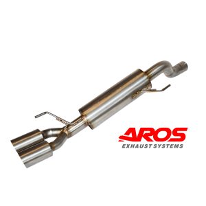 Fiat Grande Punto marmitta finale con silenziatore e terminali grande punto evo