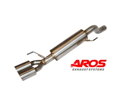 Fiat Grande Punto marmitta finale con silenziatore e terminali grande punto evo