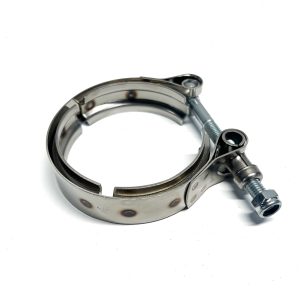 V band con flange in ferro