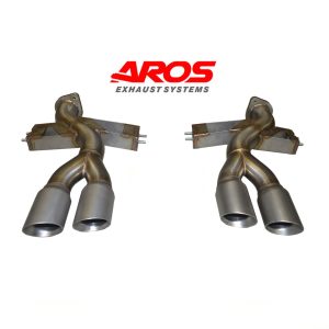 Coppia finali di scarico diretti per Ferrari 550 Maranello 1996-2001