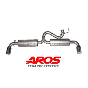 Finale con doppio silenziatore e terminali maggiorati