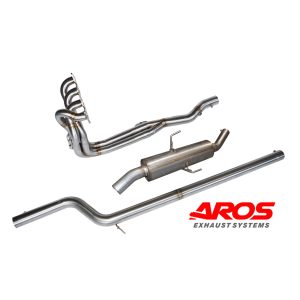 Citroen Saxo Kit Car/Super 1600 - Linea di scarico completa con silenziatore e senza catalizzatore