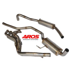 Alfa Romeo Giulia classica GT Junior del 1972 da 1600 cilindrata impianto di scarico in acciaio inox completo e saldato a TIG