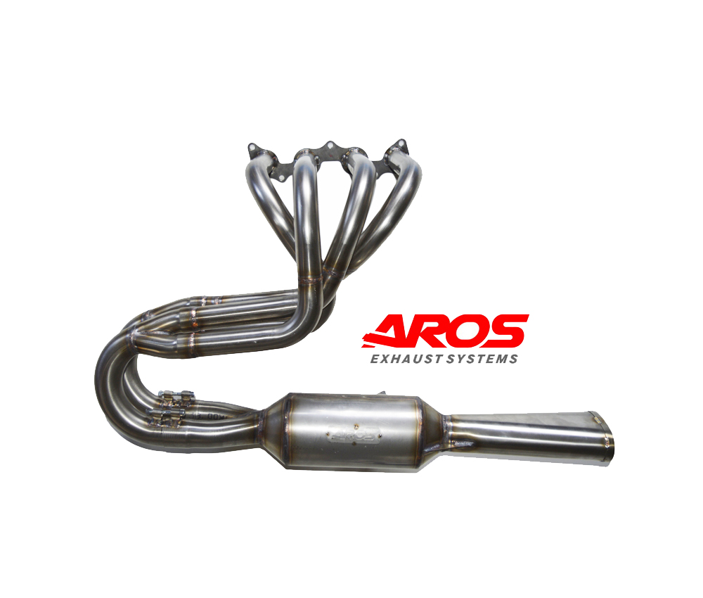 Fiat 600 Abarth linea di scarico completa marmitta in acciiaio inox AISI304 per auto classiche e Abarth