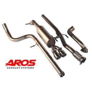 Linea di scarico completa senza catalizzatore