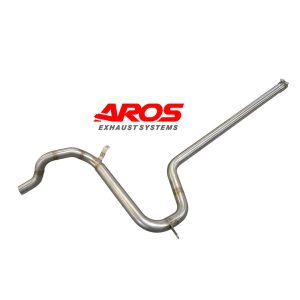 Sezione centrale senza silenziatore