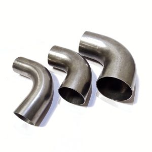 Curva 90 gradi stampata a mandrino in acciaio inox. Curva o gomito 