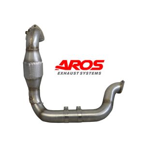 Downpipe con catalizzatore