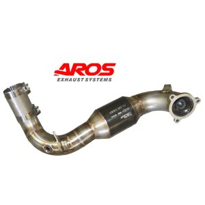 Downpipe con catalizzatore