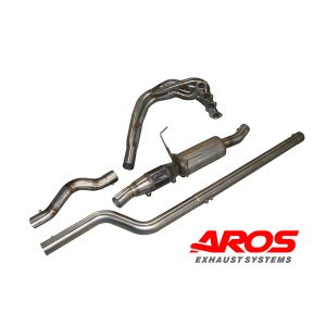 Linea di scarico completa con catalizzatore