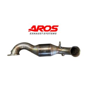 Downpipe con catalizzatore