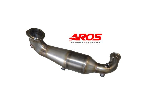 Downpipe con catalizzatore