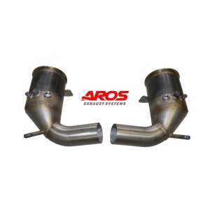 Coppia downpipe con catalizzatori elimina OPF