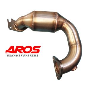 Downpipe con catalizzatore