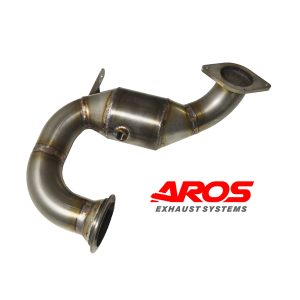 Downpipe con catalizzatore