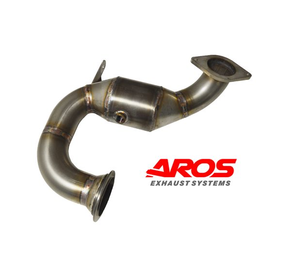 Downpipe con catalizzatore