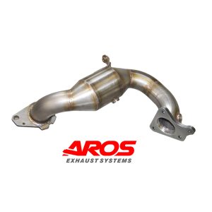 Downpipe con catalizzatore