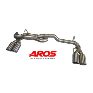 Finale senza silenziatori e doppia uscita con quattro terminali