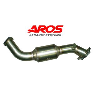 Downpipe con catalizzatore HJS