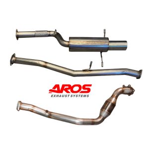 Subaru Impreza WRX STI marmitta con catalizzatore