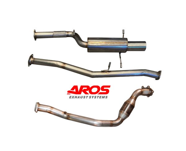 Subaru Impreza WRX STI marmitta con catalizzatore