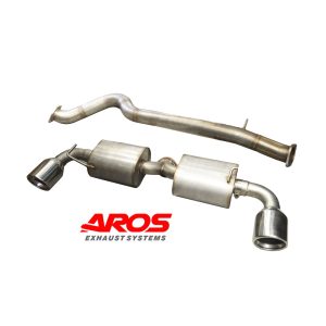 Centrale senza silenziatore e finale con doppio silenziatore