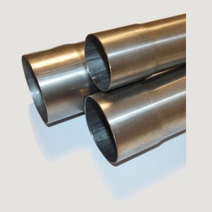 Tubo inox in acciaio Inossidabile AISI304 tubo rastremato e imbutito per collegare tubi e tubazioni