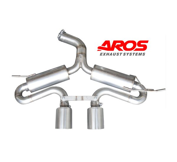 Centrale con silenziatore e finale con silenziatore replica R32 - Ø76