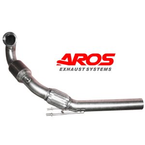 Cupra Leon 5F 2.0 TSI 265/280 Hp 2013-2015 - Downpipe con catalizzatore Ø70