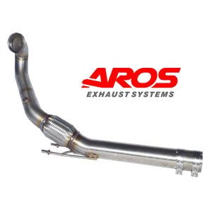 Cupra Leon 5F 2.0 TSI 265/280 Hp 2013-2015 - downnpipe senza catalizzatore Ø70 Ø76