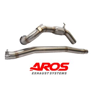 Downpipe senza catalizzatore (modello senza OPF) - Ø80