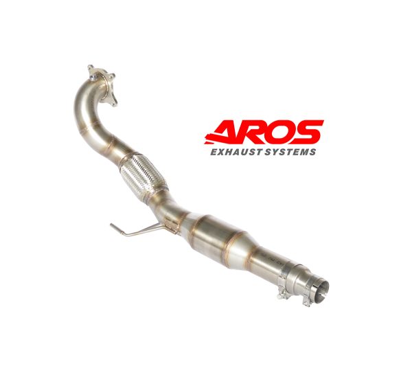 Downpipe con catalizzatore - Ø70