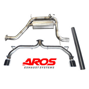 Seat Cupra Leon 5F 2.0 TSI 265/280 Hp 2013-2015 - Centrale con silenziatore e con valvola e finale senza silenziatore Ø70