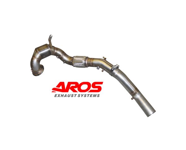 Downpipe con catalizzatore elimina OPF - Ø70