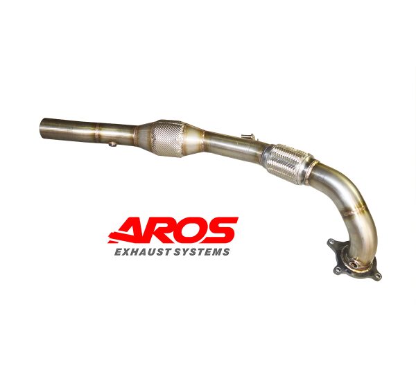 Downpipe con catalizzatore - Ø76