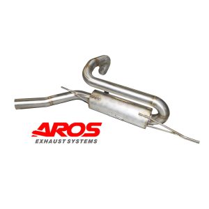 Finale di scarico con silenziatore