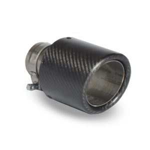 Terminali in carbonio con taglio obliquo